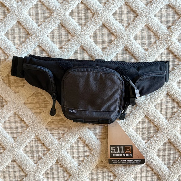 5.11 Tactical Select Carry Pistol Pouch in Charcoal/Black, Style 58604 Hunting - Picture 5 of 15